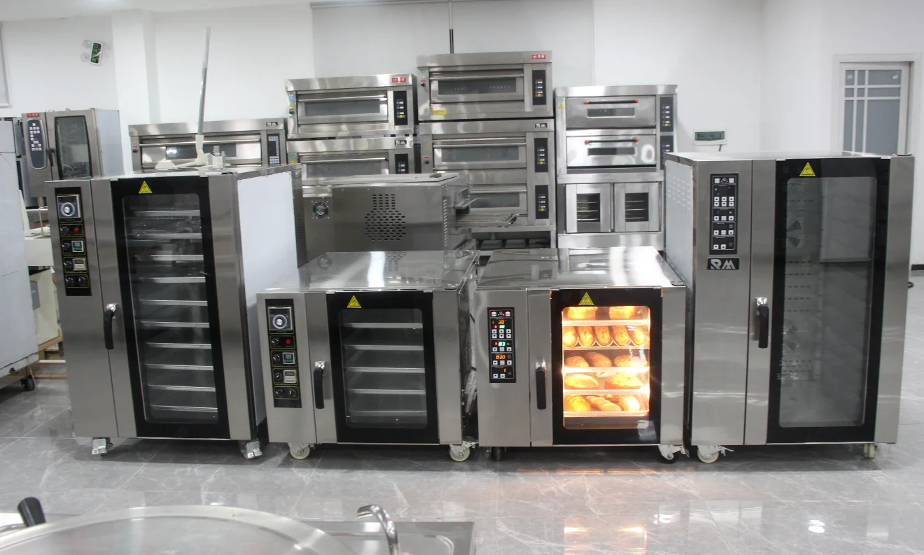 Bakery pastry bread industrial convection oven oven electric steam baking equipment commercial convection oven prices for sale