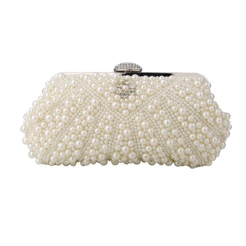 2022 Luxury High End Party Purses And Pearl Clutch Handbags Wedding Dress Dinner Ladies Evening Bags