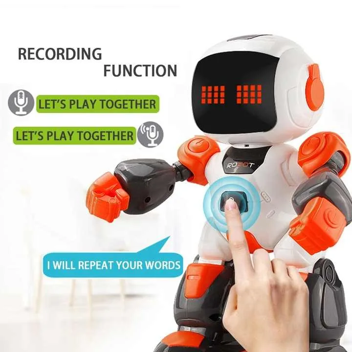EPT 2.4G Remote Control Robot Intelligent Rechargeable Recording Smart Watch Toy Robots