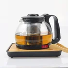 Coffee China Jiaying Custom Modern Coffee Kettle Glass Teapot With Stainless Steel Infuser