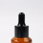 Attar Support Samples 30ml Green Series Glass Dropper Bottles Gold Collar Essential Oil Bottle Attar