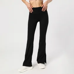 New Arrival Women High Waist Yoga Flared Leggings Female Hip Lift Yoga Pants Dance Fitness Sports Tight Beautiful Butt