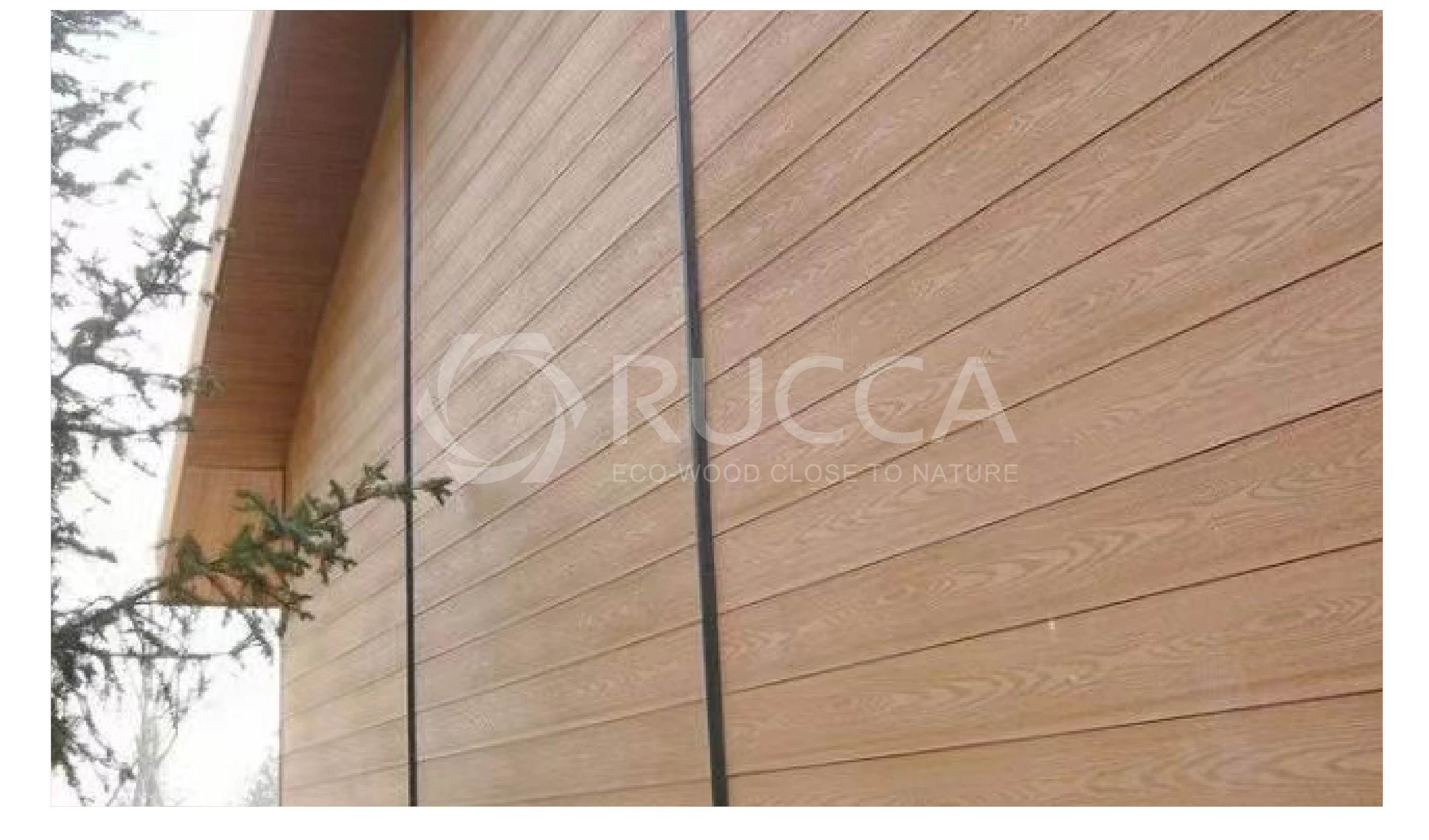 Rucca Fireproof Co Extrusion Wood Plastic Composite Mm Wall