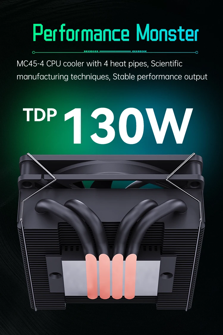 Air Cooler, SNOWMAN, ARGB, CPU, LGA - detail 14