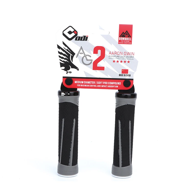 ODI AG2 22.2mm Universal Soft Anti-Skid Bicycle Handlebar Grips MTB and Road Bike Handle Grips for BMX Use