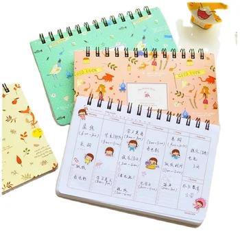 Best Selling Custom Design Cartoon Pastoral Stationery Items Promotional Notepad  Notebooks