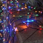 Led Christmas Lights Light Christmas Hesheng 10M 100 LED Christmas Holiday Lights Solar LED String Light