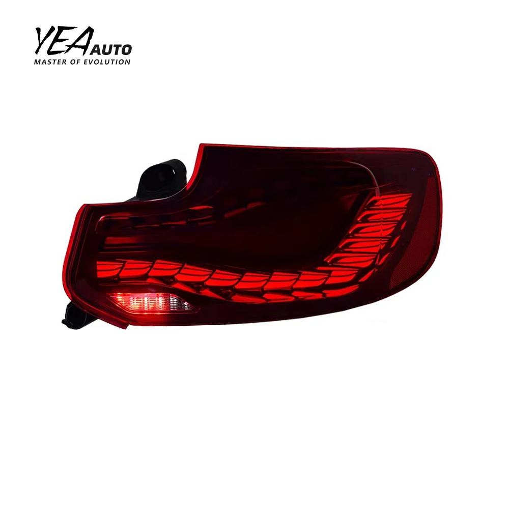 product modified double dragon scale style taillights taillight for bmw 2 series f22 f23 f87 2014 2020 tail lights rear lamp-8