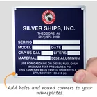 Plate Engraved Metal Name Plate Professional Custom Metal Name Plate Engraved Metal Logo For Industrial