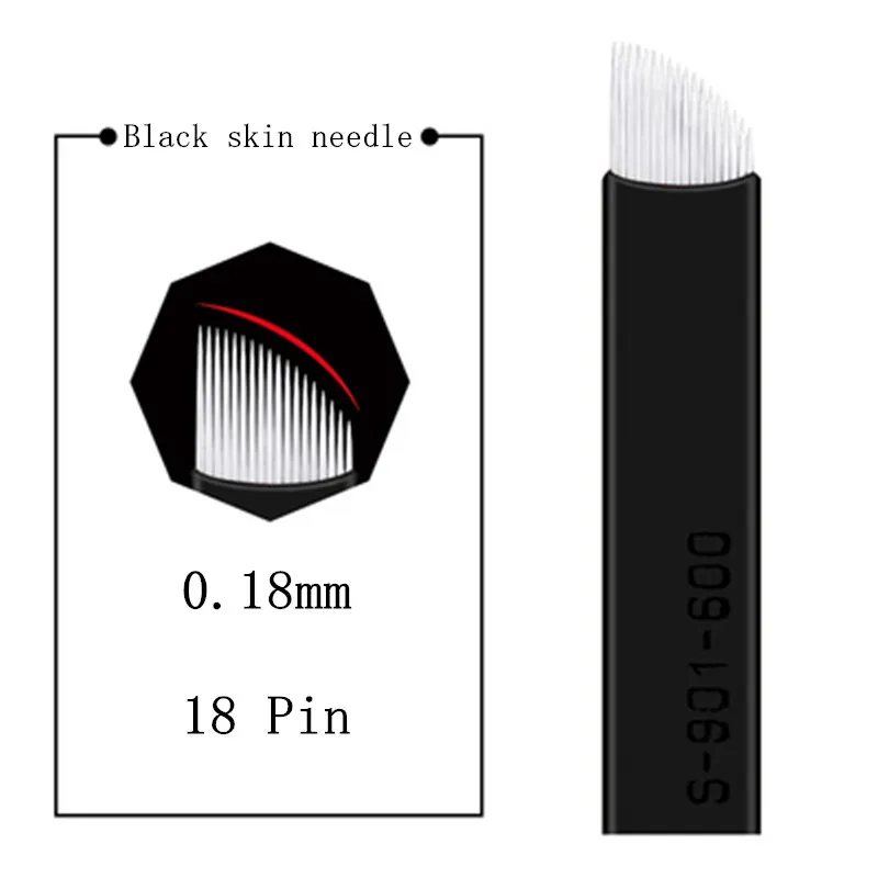 Microblading Pens 5 Piece Light Manual Tattoo Eyebrow Pens For Permanent Makeup Supplies Durable Aluminum Pen With Lock-Pin Tech Tattoo Microblading Pen(Style-1