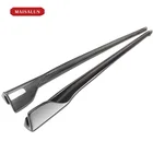 Carbon Fiber Front Lip Rear Diffuser Side Skirts Wing Spoiler Vorsteiner Style For Tesla Model 3 Bodykit