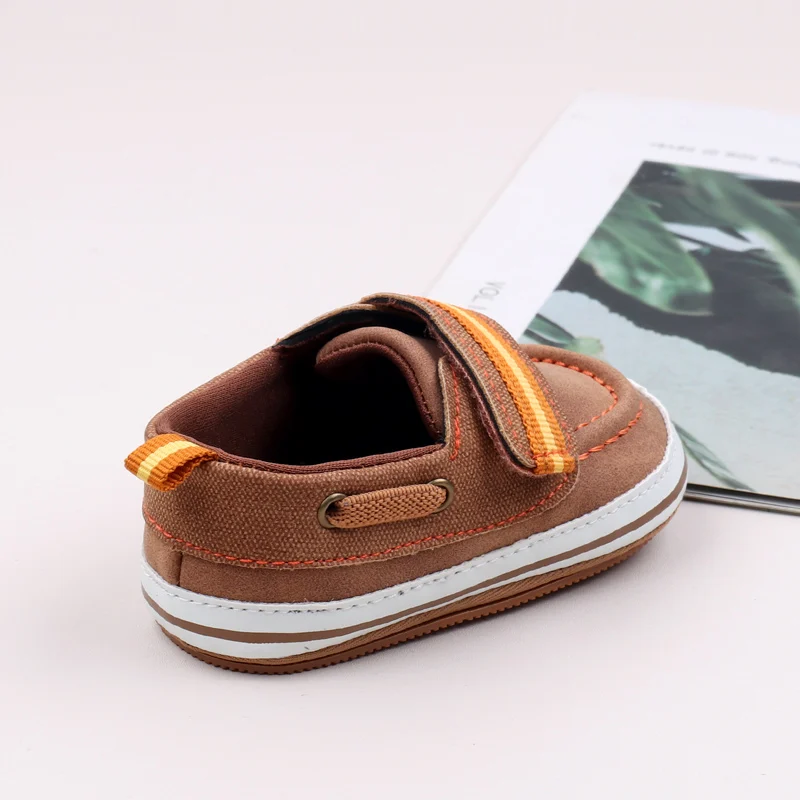 High Quality Soft TPR Outsole PU Baby Dress Shoes for Boys Spring Season Sprint Autumn Lightweight Breathable Anti-Slip Design factory