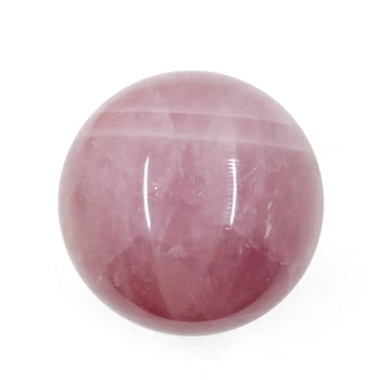 Wholesale Natural big Rose Quartz Crystal Ball large Sphere Pink Quartz Ball