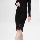 Skirt Skirts Women Women Lace Casual Sexy Bodycon Pencil Black Elegant Beach Midi Wrap Long Skirt For Lady