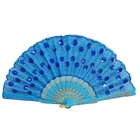 Hand Fan And Promotional Hand Fan Sublimation With Plastic And Royal Bule For Promotional Hand Fan With Factory Price