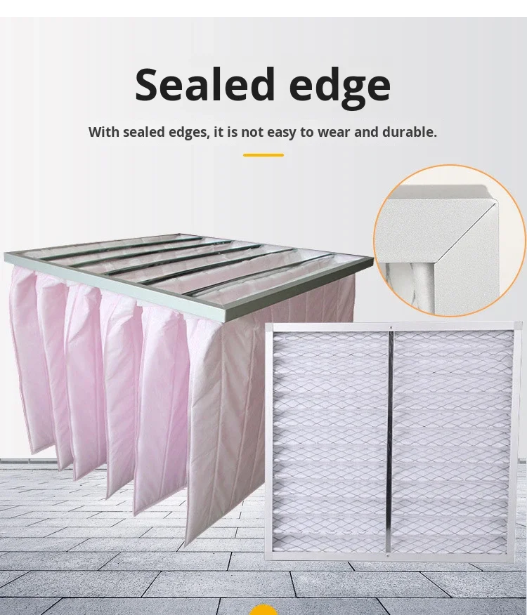 product walson g4 primary air purification aluminum alloy galvanized frame central air conditioning dustproof fabric plate filter-4