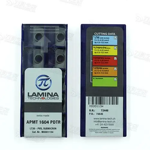 LAMINA CNMG120404-NN LT10 10pcs carbide inserts 