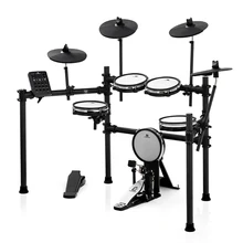 PDX540 Professional High-End Electronic Drum Kit with Pedal, 5 Drums, 3 Cymbals, Customizable