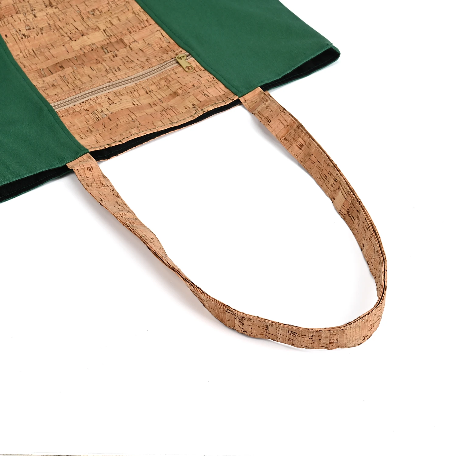 Customize Wholesale Natural Sets Cork Wood Bag Large Capacity Customized Cork Tote Bag Eco Friendly Recycled Cork Tote Handbag details