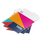 Brochures High Quality A3 A4 A5 A6 Custom Printed Saddle Stitching Staple Binding Books Brochures