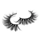 Hair Eyelashes Free Sample 100% Handmade Seberian Mink Falsies 3d Volume Thick Mink Hair False Eyelashes
