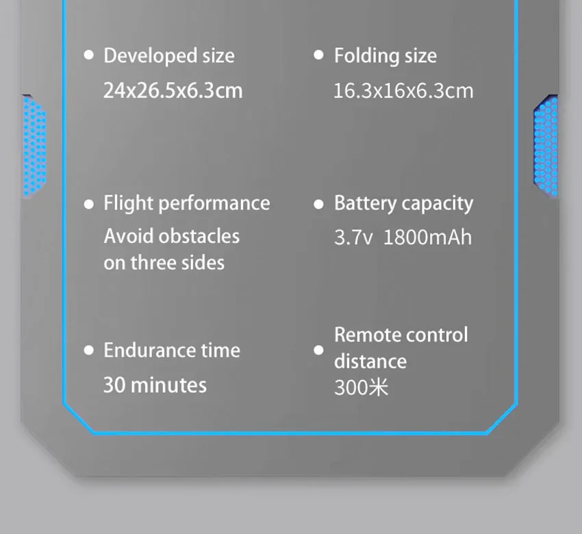 Usine rc drone intelligent évitement d'obstacles Hd double caméra photographie aérienne pliant drone rc avion pour enfants