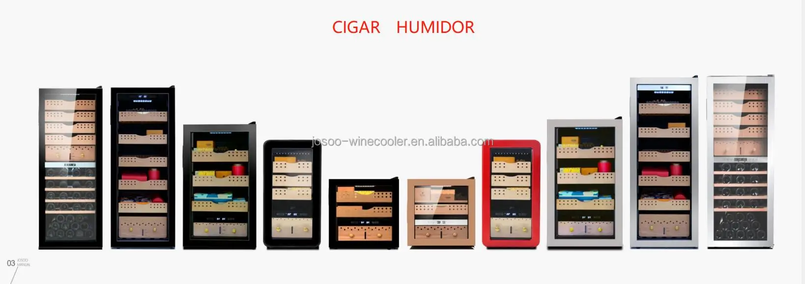 Wine Cellar Cigar Cooler, Stainless, Steel - detail 2