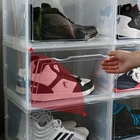Magnetic Display Shoe Heels Magnetic Display Plastic Clear Storage Shoe Box Acrylic Organizer