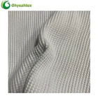 Cotton Organic Cotton Fabric Eco-friendly 360Gsm Knitted 100% Organic Cotton Waffle Fabric For Clothing