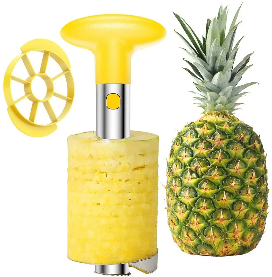 Cutter SimpleLife Professional in Acciaio Inox Ananas Corer Slicer Peeler-Easy Kitchen Tool 