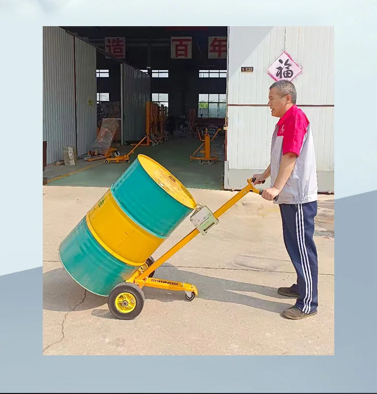 Safe Oil Drum Carrier (stainless steel) 450kg Capacity
