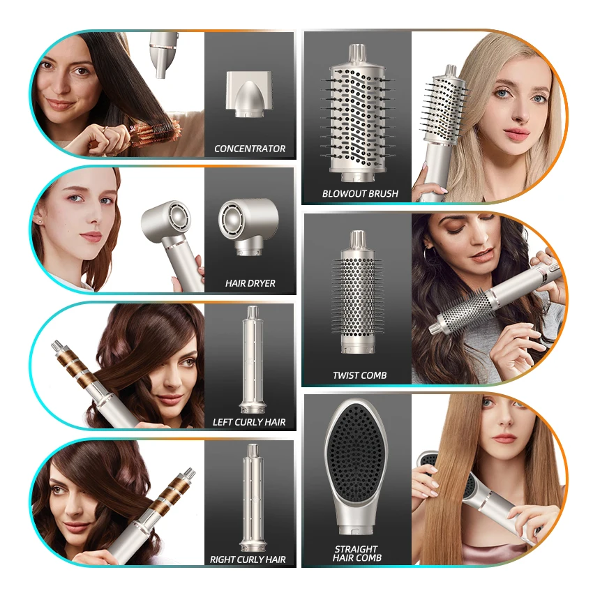 High Speed Hair Dryer Brush Low Noise details
