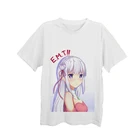 100% High Quality 100% Cotton Fabric Anime Printed T-shirt Custom Printed T-shirt Fashionable