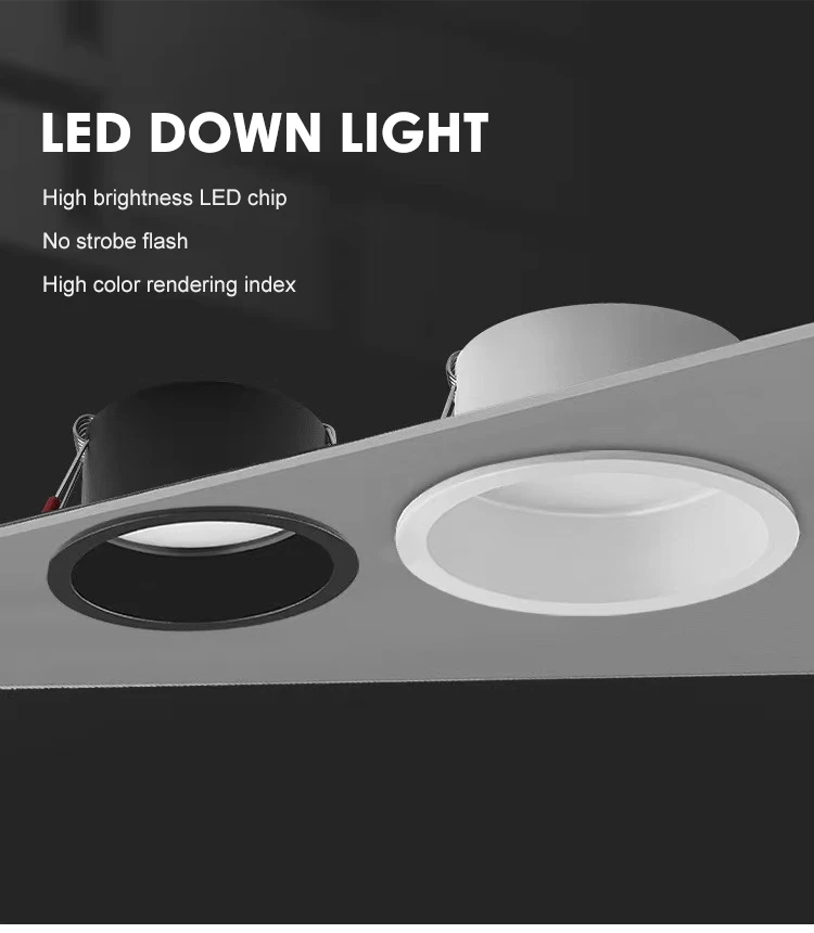 lc10229 recessed spot lamp kitchen living room shopping mall 7w led downlights-0