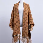 Scarf 2021 New Women's Warmth Fashion Soft Comfortable Winter Blanket Scarf Shawl