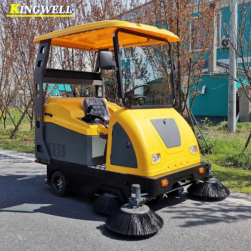 Kw-1800h Street Vacuum Sweeper Car 