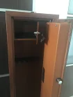Safes Safe Factory Whole Sell Cheap Quality Wood Color Steel Key Lock Lock Rifle Gun Safes Cabinet