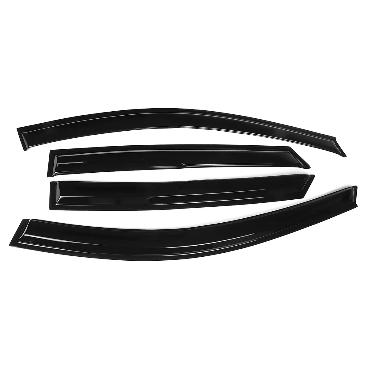 Smoke Window Visors For Hyundai Tucson / Ix35 (2010-2014) - 4pc Set, Korea Made