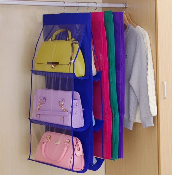 bag hangers for wardrobe