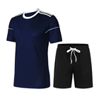 Designer T-shirts Hot Selling Summer 2 Piece Set Solid Color Mens T Shirt And Short Set