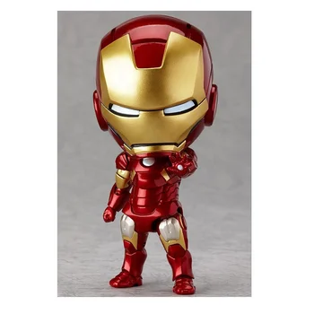 Q Version Of the Clay Avengers 284# Iron Man Mark7 Face-Changing Doll Boxed Action Figure Toys
