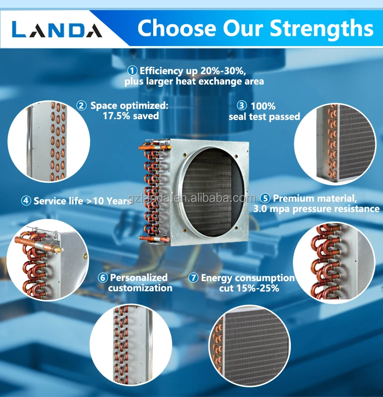 Lhs-100 Water Condenser, R22, 224kw, Titanium - detail 16