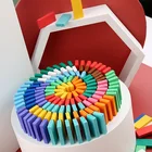 Wood Dominos Wood Wood Toy Manufacture 2020 Top Sale Custom Wood Toy 120 Pcs Educational Wooden Dominos For Kids