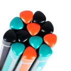Pencil School Wood Free Pencil High Quality Plastic Hb Colorful Pencil Back To School Supplies Customized Logo