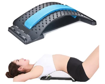 Lumbar Back Pain Relief Device Back Stretcher for Lower and Upper Back Massager and Support