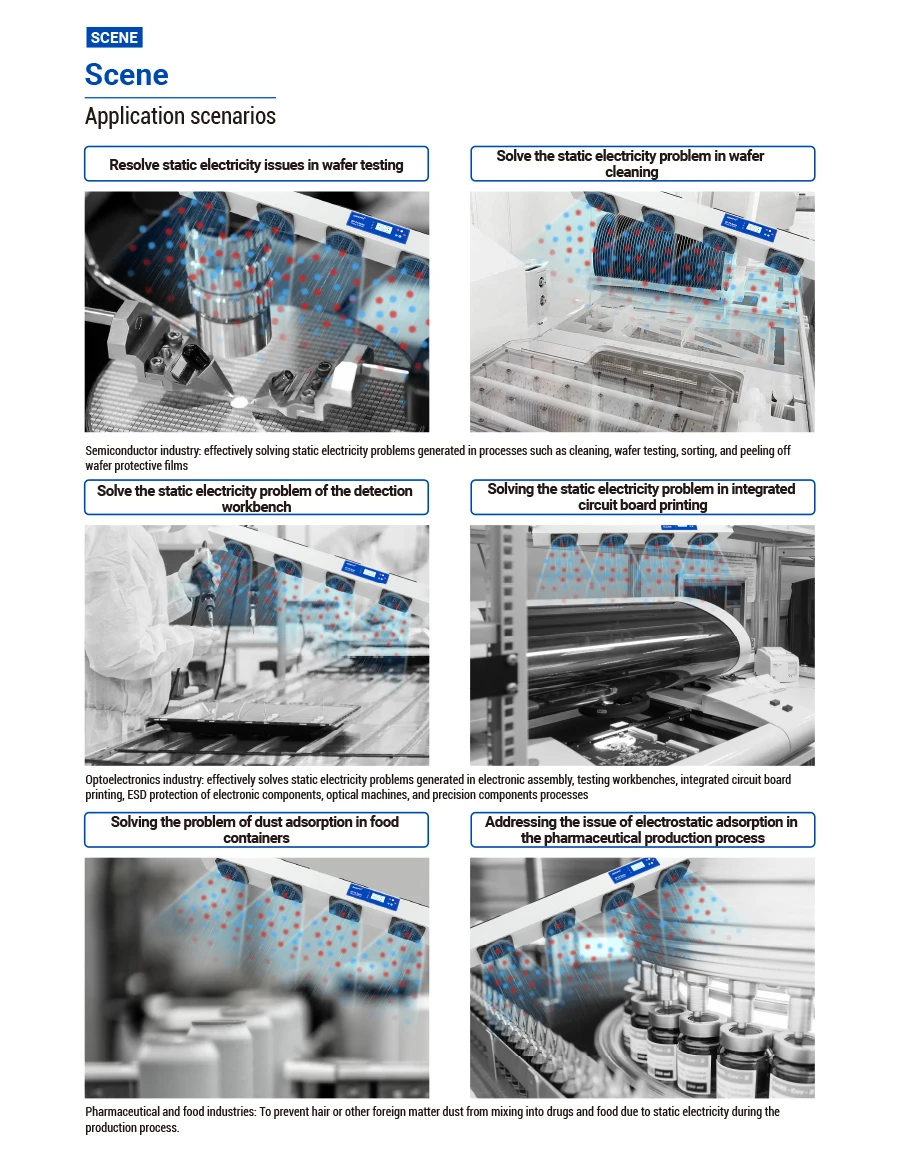 Suspended Wide-coverage Ionizing Blower, QEEPO, QP-FA04 - detail 12