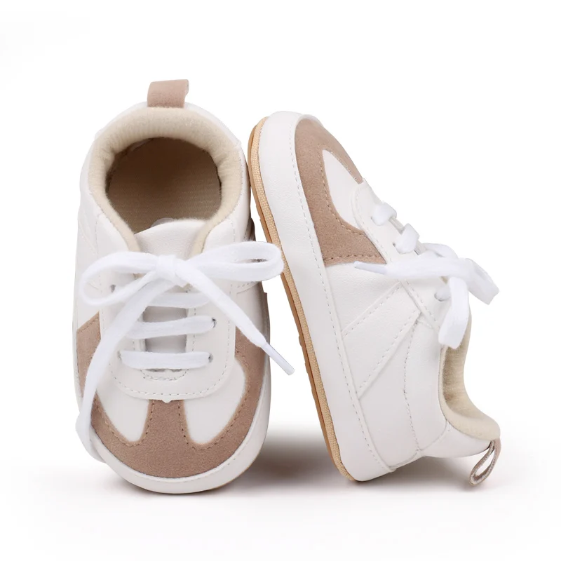 High Quality Lightweight Court Sneakers Anti-Slippery Prewalker Toddler Baby Shoes for Boys Hot Selling Design for Spring Autumn supplier