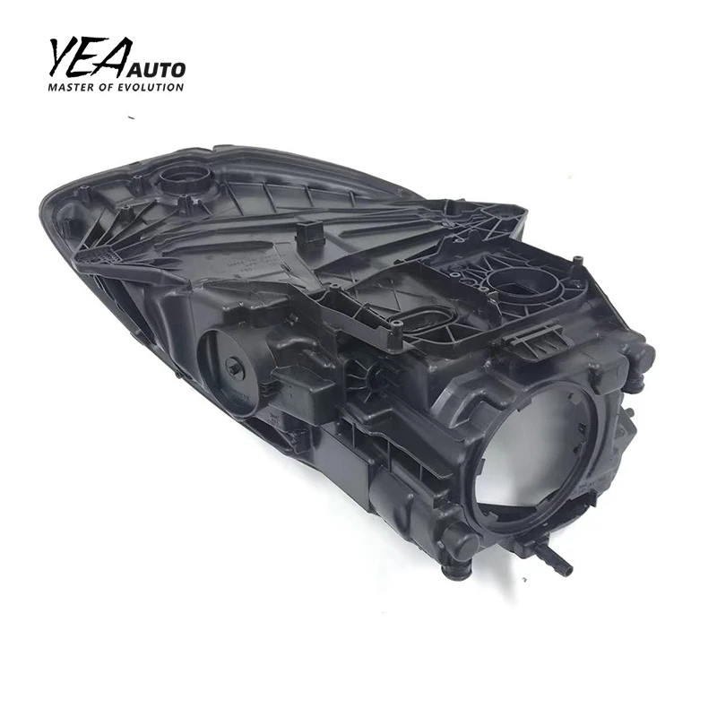 product replacement car headlight black housing back base for porsche macan headlamp back base 2014 2017-6