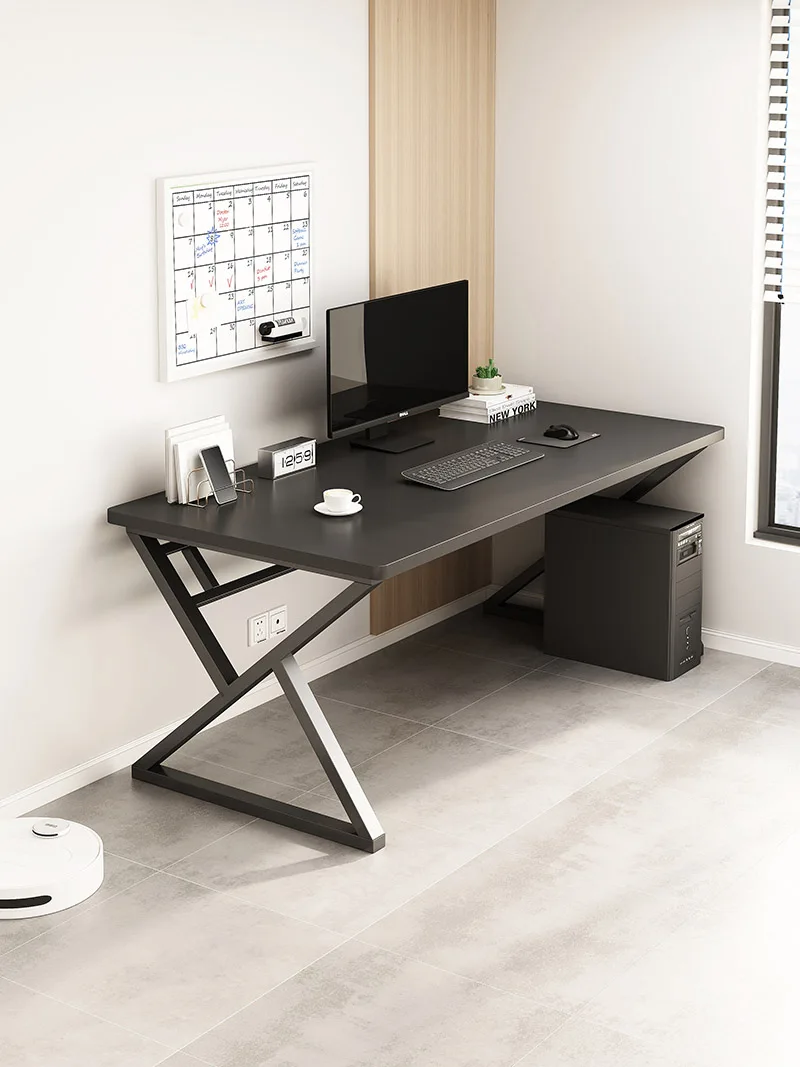 Modern Metal Frame Office Writing Gaming Study Work Computer Table Desk