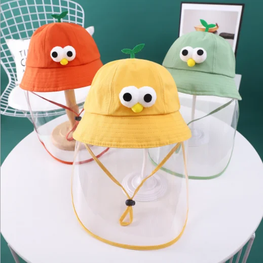 Hot Sale Baby Hats With Face Shield 